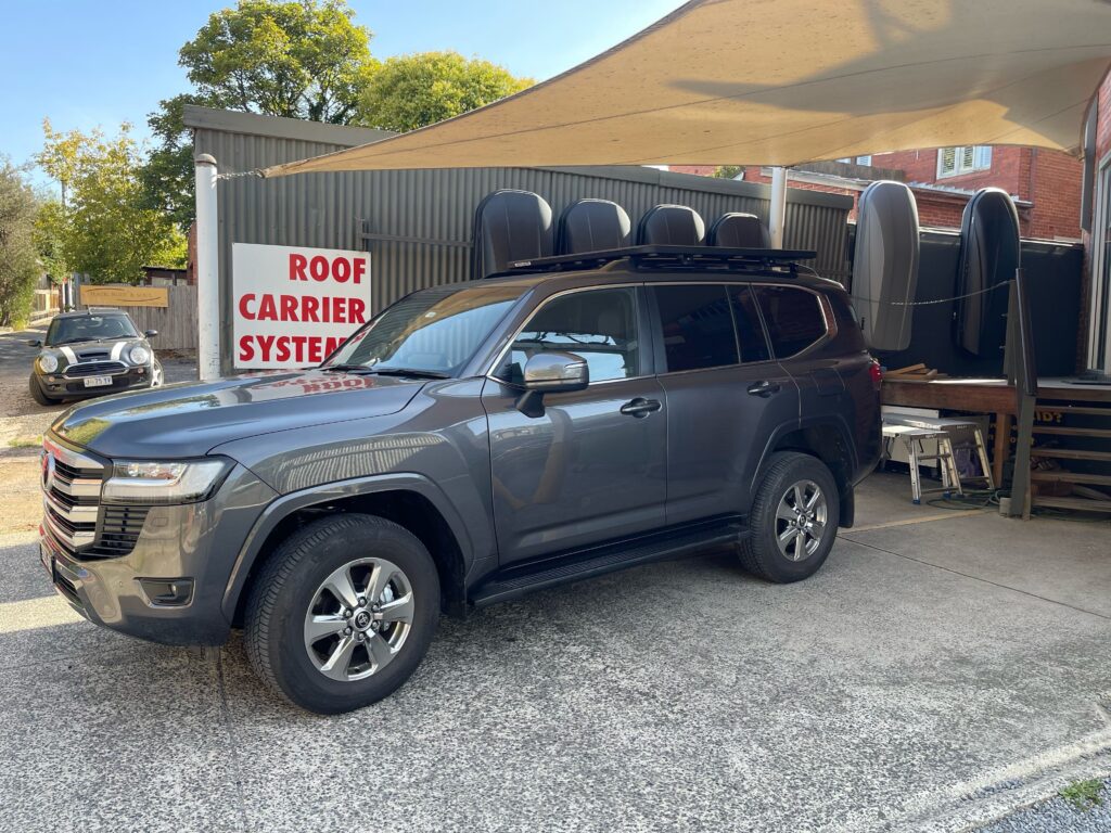 Toyota Landcruiser 300 Series, Rhino-Rack RX100, Rhino-Rack Pioneer Alloy Platform 6